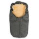 Trille Footmuff with lambskin, Grey
