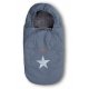 Babytrold Foot muff STAR, Grey