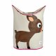 3 Sprouts Laundry Basket, Deer
