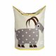 3 Sprouts Laundry Basket, Goat
