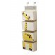 3 Sprouts Wall organizer with pockets Giraffe
