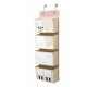 3 Sprouts Wall organizer with pockets, Llama