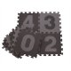 Babytrold Floor puzzle, Numbers, Black/Grey
