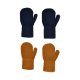 CeLaVi Wool Mittens (2-pack), Pumpkin Spice