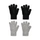 CeLaVi Wool Mittens (2-pack), Grey