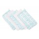 Childwood by Childhome Muslin Cloth (5 pcs.), Mint blue/white