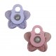 Filibabba Baby Teether (2 pcs), Rose Mix