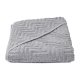 Filibabba Bathe towel with hood 100x100cm, Zigzag/Grey