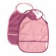 Filibabba Bib (2 pcs.), Plum / Light Rose