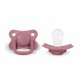 Filibabba Silicone Pacifier +6m (2 pcs), Dusty Rose