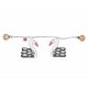 FRANCK & FISCHER Pram Suspension, Kejsa The Swan / Light