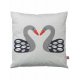 FRANCK & FISCHER Pillow, Almue Swan / Dark