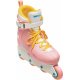 Impala Lightspeed Inline Roller Skates, Pink/Yellow