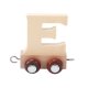 Kinder and Kids Letter train E, Natural