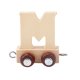 Kinder and Kids Letter train M, Natural