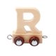 Kinder and Kids Letter train R, Natural