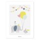 Lilipinso Poster 30x40cm, Sarah Betz/Elephant with Balloons/ Girl