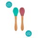 MiniKOiOi Spoon (2 pcs), Green-Rose