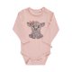 Minymo Onesie LS, Peachskin
