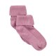 Minymo Baby Ribbed Socks (2 pack), Dusky Orchid