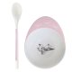 Mumin Bowl and Spoon, Moomin/Rose