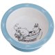 Mumin Moomin Plate with Suction Disc, Bowl/Turquoise