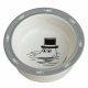 Mumin Moomin Plate with Suction Disc, Bowl/Grey