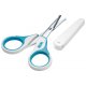 NUK Baby Scissors in Case, Blue