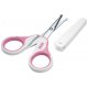 NUK Baby Scissors in Case, Rose