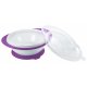 NUK Bowl with two Lids, Violet