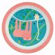 Petit Jour Paris Flat Plate, Jungle / Sloth and Lemur