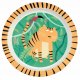 Petit Jour Paris Flat Plate, Jungle / Tiger