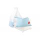 Pinolino Textile Equipment for Cot 4 parts, Glckspilz, Light Blue