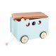 Pinolino Storage Bench with Wheels, Jim/Mint