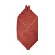 Pippi Baby Bath Towel with Hood, Marsala