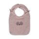 Pippi Bib in Terry, Violet Ice