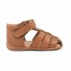 Pom Pom Closed Sandals, Camel