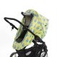 Trille Raincover for Jogger and Stroller, Monster Lime