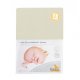 Pinolino Stretchy Sheet for Baby- and Junior beds 2 pcs, Jersey / Natural Colour