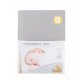 Pinolino Stretchy Sheet for Baby- and Junior beds, 2 pcs., Terry / Grey