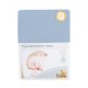 Pinolino Stretchy Ssheet for Cradle, Bedside Crib and Pram 2 pcs. , Terry / LightBlue