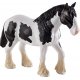 Mojo Clydesdale Horse, Black/White