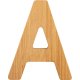 small foot ABC Letter A, Bamboo