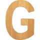 small foot ABC Letter G, Bamboo
