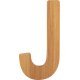 small foot ABC Letter J, Bamboo