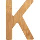 small foot ABC Letter K, Bamboo