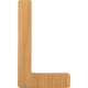 small foot ABC Letter L, Bamboo