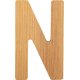 small foot ABC Letter N, Bamboo