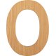 small foot ABC Letter O, Bamboo