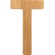 small foot ABC Letter T, Bamboo